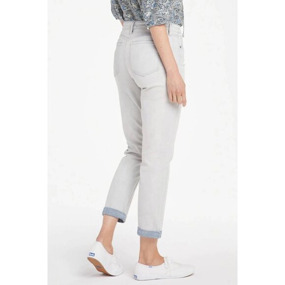 New w/Tags - sz 12 - NYDJ Margot Girlfriend Jeans in Equinox Wash, Reverse wash - Picture 11 of 13